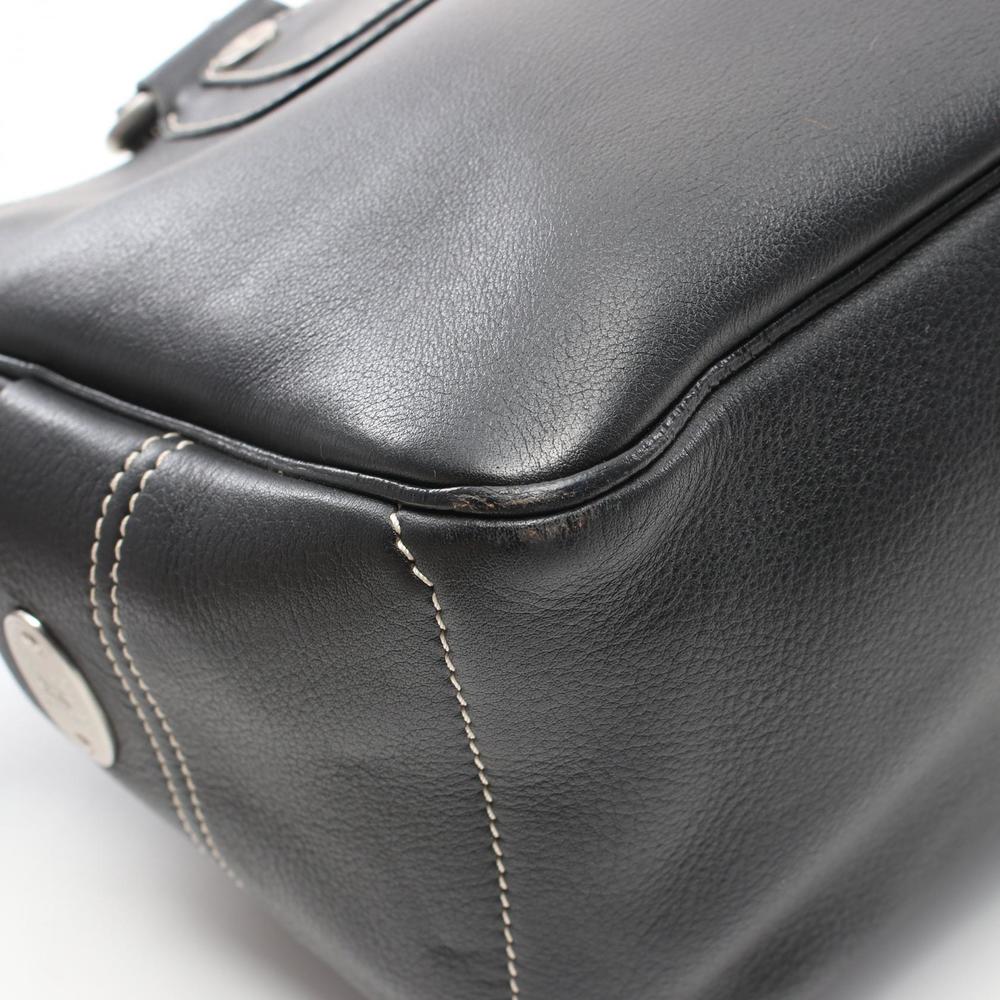 Celine Black Handbag Leather Boogie - Picture 6 of 9